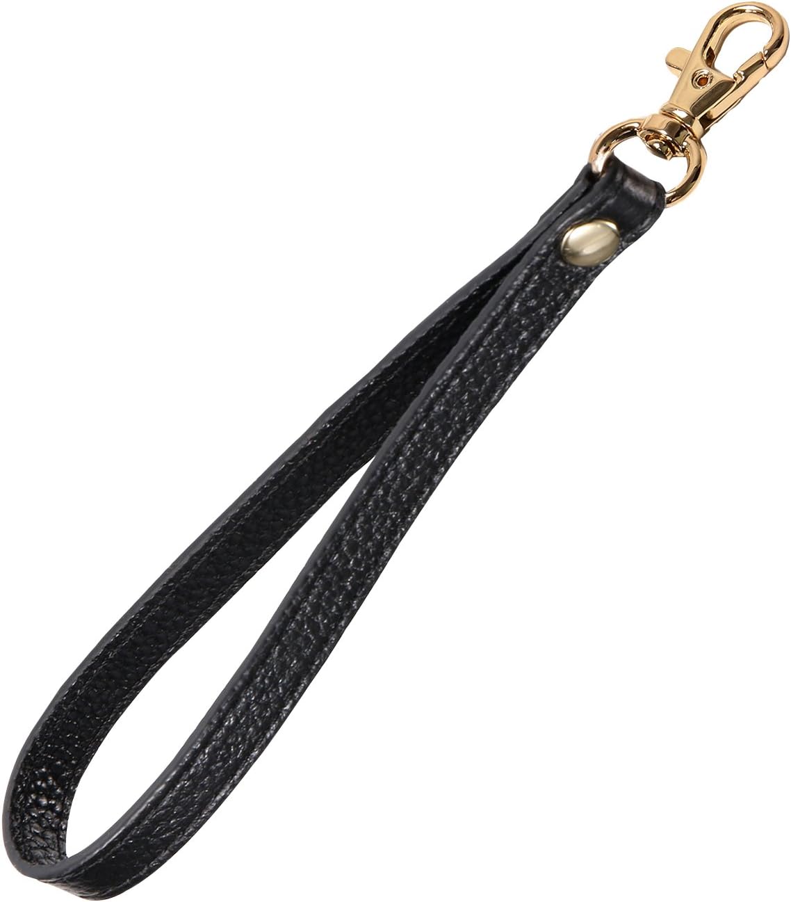 UTreers Wristlet Strap, Genuine Leather Keychain Wristlet KeyChain Hand Strap for Wallet Purse Clutch Cellphone Wristlet Key