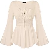 Scarlet Darkness Renaissance Shirt Women Pirate Costume Women Vintage Corset Tops