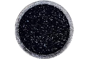 OH! SWEET ART DISCO VERY BLACK Disco Cake™ 5 grams each container, decorating, cake pops, wedding cakes By Oh Sweet Art