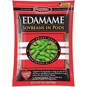 Sea Point Farms Organic Edamame Soybeans In Pods, 14 Ounce (Pack of 12)