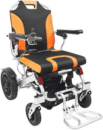 Amazon 電動車椅子 車いす アルミ製 折りたたみ 車椅子 軽量 コンパクト 電動 手動 切替 充電 コントローラー 電動アシスト リチウムバッテリー 電動カート 折り畳み 車イス 四輪車 4輪車 移動 介護 電動車いす 父の日 Ye245c Yattll 電動車いす