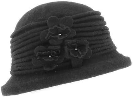 black cloche hat uk