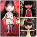 Baby Love 12-Inch Big Head Doll Changing Eyes BJD Doll Changing Eyes Fashion Set Dressup Toys Dolly Kids Gift Random delivery