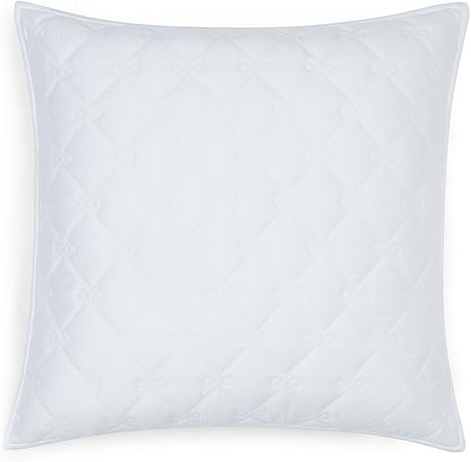 Amazon Com 1872 Wisteria Quilted Euro Sham White Home Kitchen