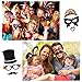 Tinksky Photo Booth Props 60pcs Kit for Wedding Party Birthdays Photobooth Dress-up Accessories & Party Favors