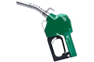 GDDGHS Fuel Nozzle, 3/4 Inch NPT Fuel Nozzle, Gas Nozzle Replacement Gas Pump Nozzle for Filling Diesel/Kerosene/Gasoline, Automatic Fuel Nozzle Auto Shut Off 13/16" Spout, Flow Rate 16 GPM
