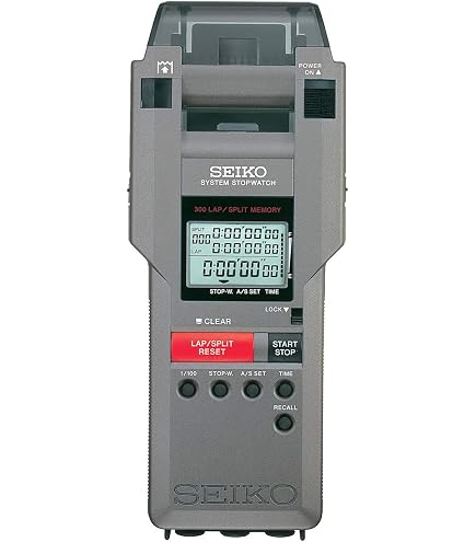 Amazon.com : Seiko Timers 300 Lap Memory Stopwatch Connectable to