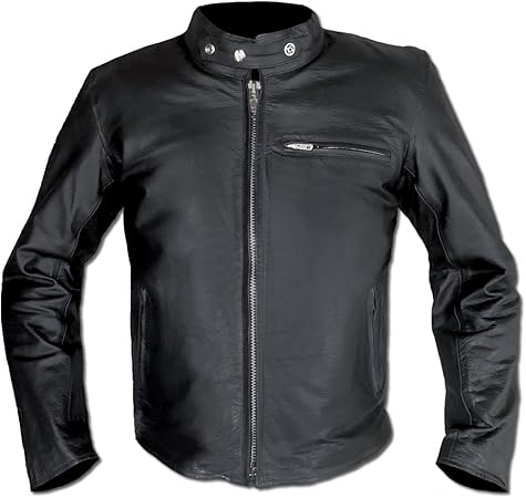 Amazon Trize レザージャケット Jl01r 本革 バッファローレザー ショートライダージャケット バイク用 革ジャン プロテクター内蔵 黒ブラック Jl01r M ジャケット 車 バイク