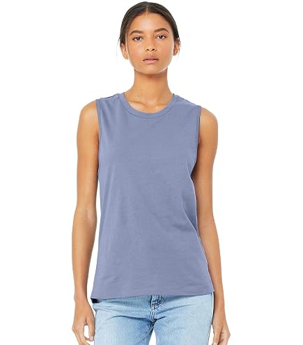 Bella Ladies Wide straps Self - binding on Neck and Armholes Rib