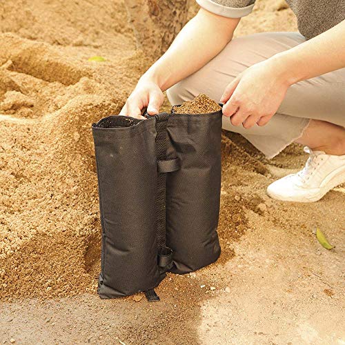 Goutime Protable Canopy Weight Bags, Sand Bags for Pop Up Canopy Tent 4pcs-Pack - Thumbnail 7