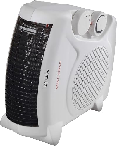 Warmlite Thermo Fan Heater WL44001 2000W 2 Heat Settings Overheat Protection