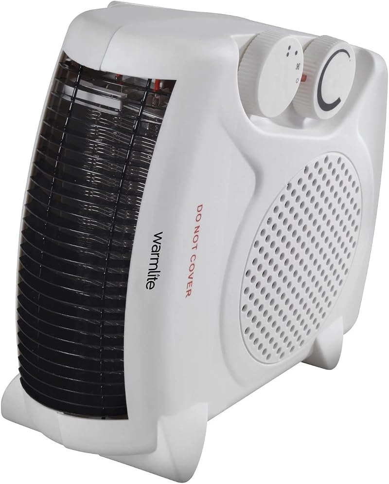 Warmlite Thermo Fan Heater WL44001 2000W 2 Heat Settings Overheat Protection