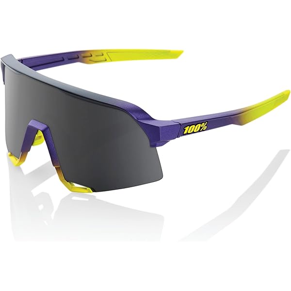 100% S3 Sport Performance Cycling Sunglasses (Soft Tact Black