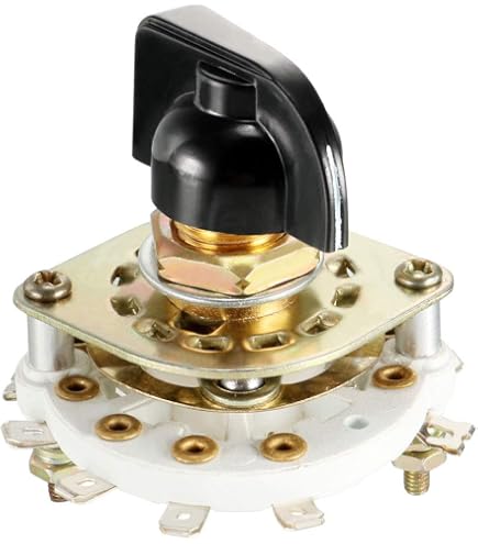 Rotary Switch 4p4t Uxcell 4P4T Rotary Switch - 4 Pole 4 Position 2 Deck ...