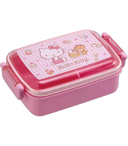 Amazon.com: Hello Kitty Bento Lunch Box (17.92oz)- Cute
