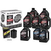 V-Twin Oil Change Kit Synthetic w/Black Filter, Milwaukee-Eight