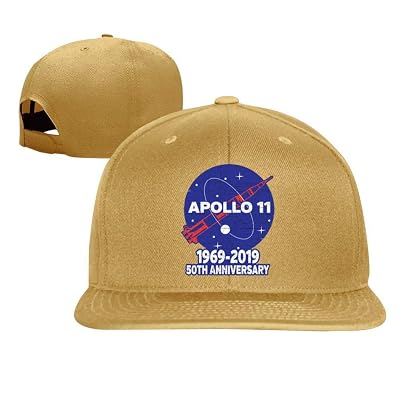 Apollo 11 50th Anniversary NASA Moon Landing Baseball Cap Adjustable Dad Hats Trucker Cap for Men Women