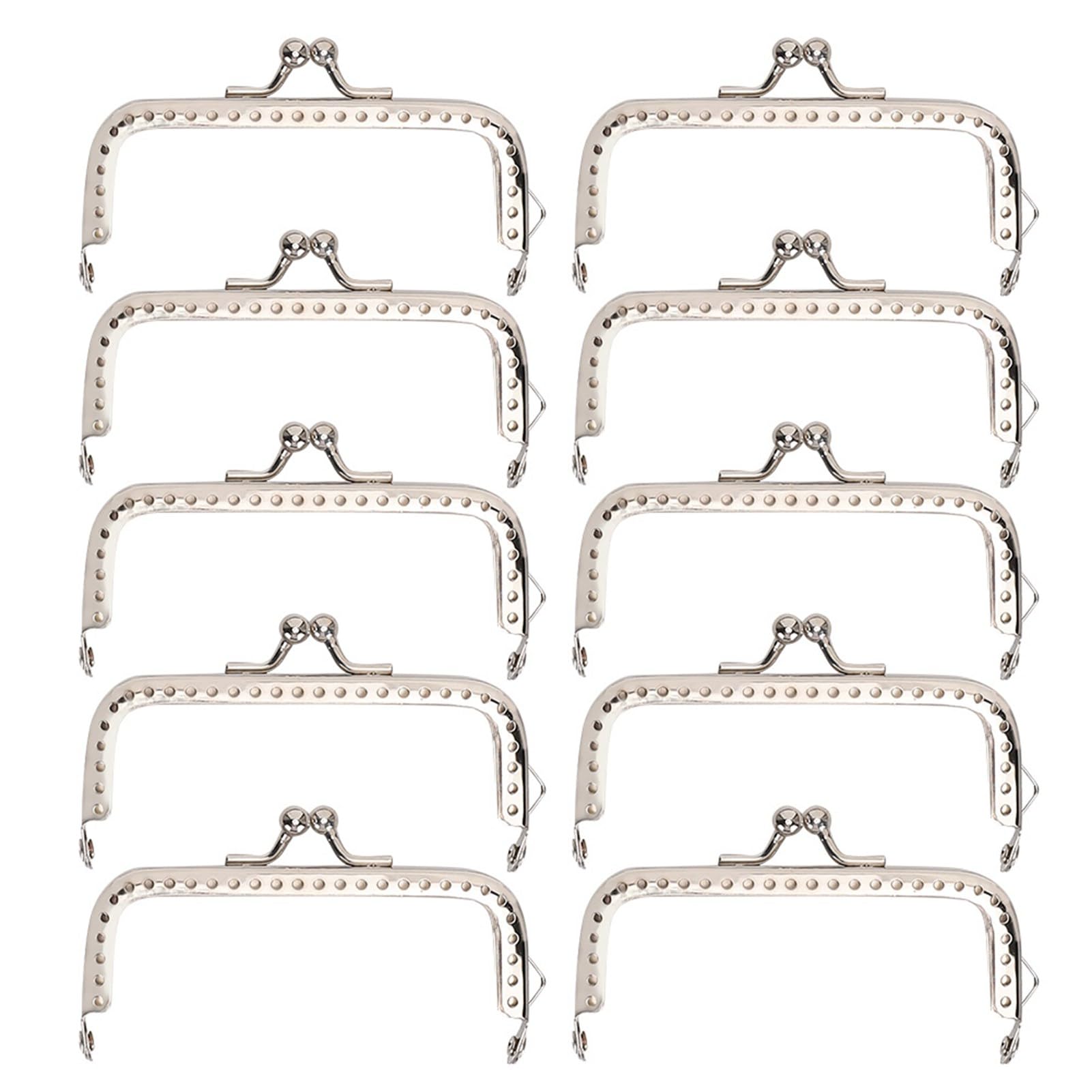 3.3 Inch Metal Frame Purse Clasp, Bag Closure Lock for DIY Craft Supplies, Luggage Accessories