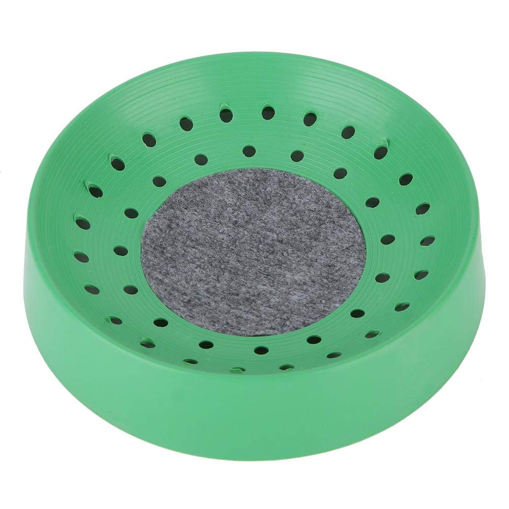 Fdit 5Pcs Plastic Bird Nesting Bowl Plastic Egg Basin Bird Egg Breeding Bowl with Mat Cage Accessory