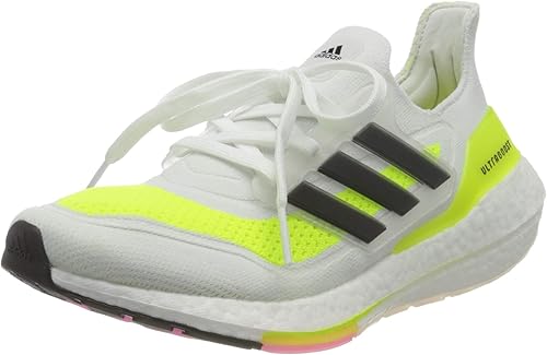 Amazon アディダス ランニングシューズ ウルトラブースト 21 Kyq93 メンズ フットウェアホワイト コアブラック ソーラーイエロー Fy0377 25 5 Cm Adidas アディダス ランニング