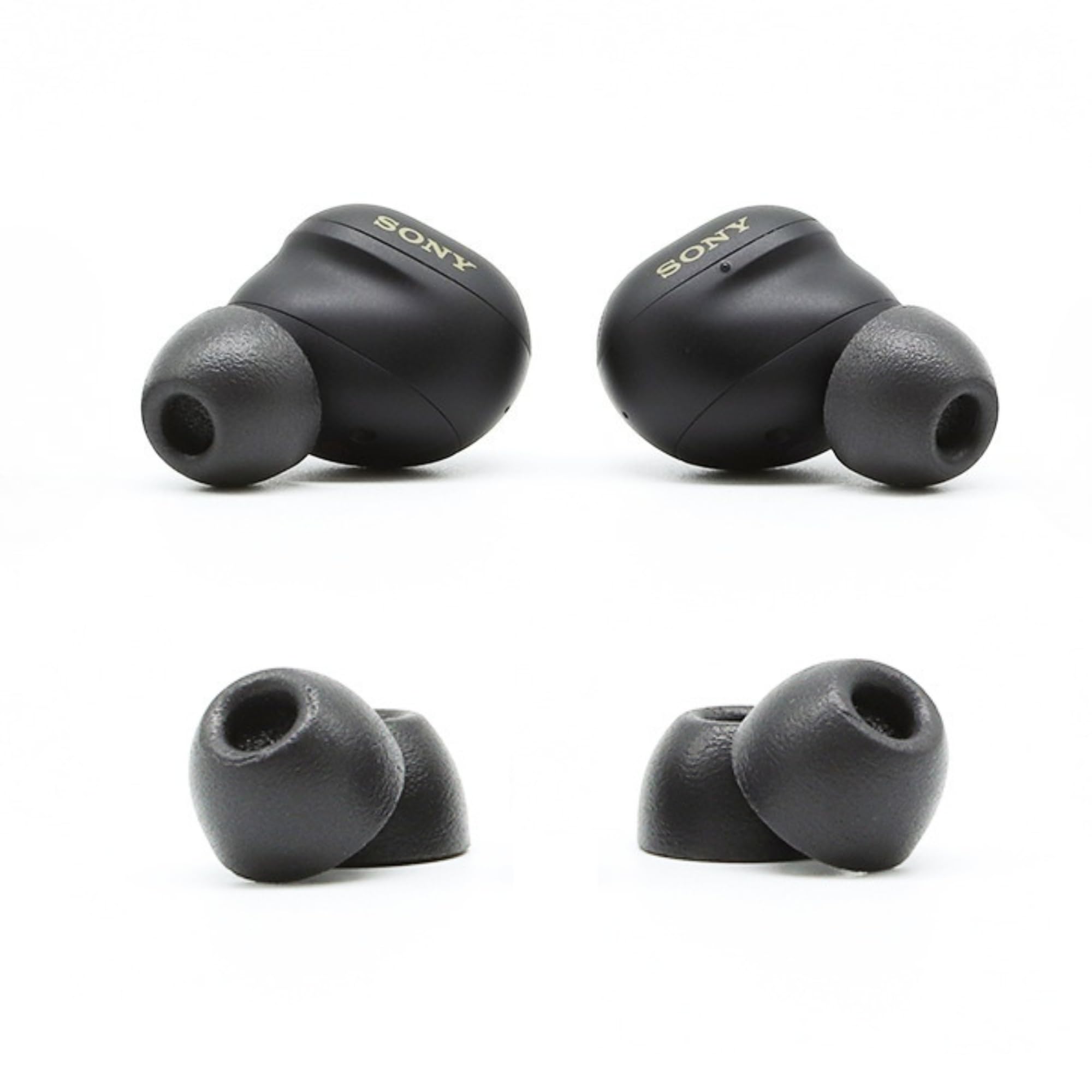 COMPLY TrueGrip Pro Memory Foam Tips for Sony True Wireless Earbuds - Made from Comfortable Memory Foam for a Secure Fit (Small)