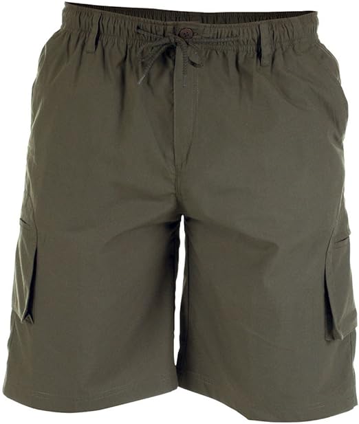 mens elasticated waist shorts uk