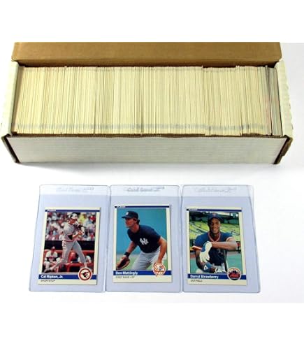 Amazon.com: Sports Memorabilia 1986 Fleer Baseball Complete Set (NM-MT)