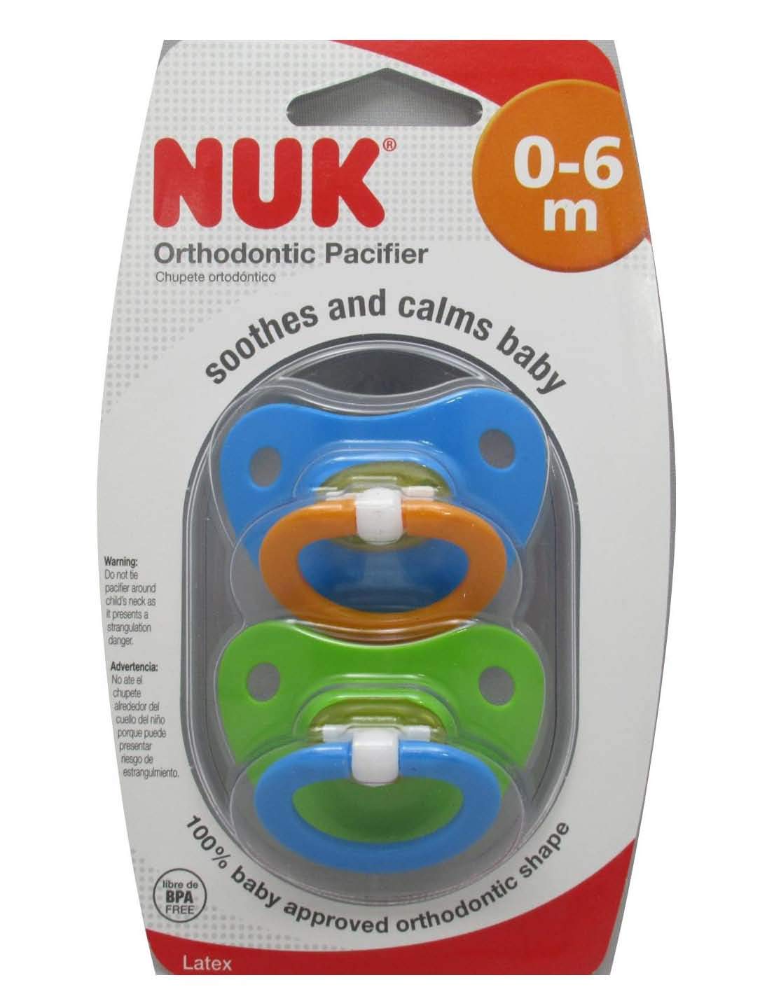 Chupetes nuk 6 18 m Chupetes y mordedores para bebés