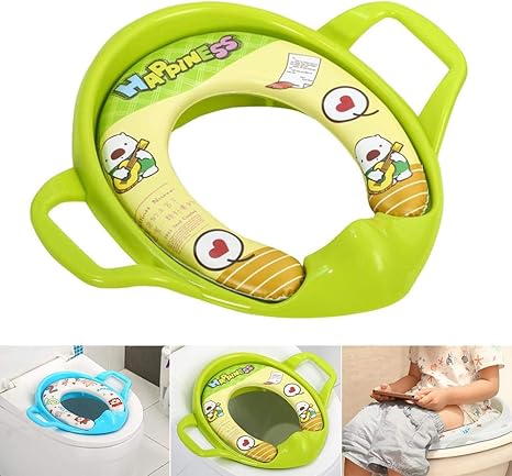 Asiento Inodoro Para Ninos Ayuda Para Aprender A Ir Al Bano Reductor Wc Ninos Tapa Wc Con Reposabrazos Reductor De Wc Para Bebe Diseno Antideslizante Orinales Y Taburetes Bebe