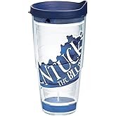 Tervis Kentucky Made in USA Double Walled Insulated Tumbler Travel Cup Keeps Drinks Cold & Hot, 24oz, Bluegrass State