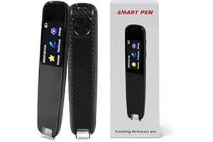 FormiPow Scan Translation Pen, Translator Pen with 112 Language, 1.97" OCR Digital Text to Speech Device, Reading Pen for Dyslexia Kids Adult, Language Translator Pen for Study, Travel, Business
