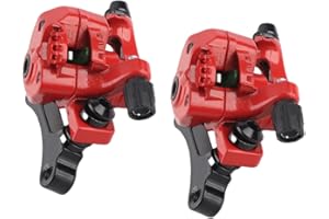 OPPWONG Electric Scooter Disc Brake Caliper, Aluminum Alloy Mechanical Brake, Quick Installation Caliper with Aluminum Design