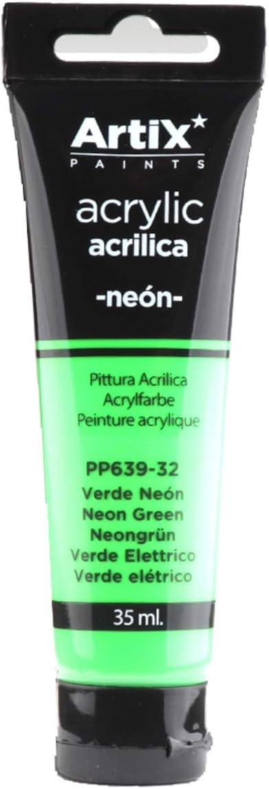 Plascolor PP639-32 - Acrylic Paint - 35ml - Neon Pink