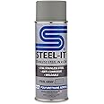 Steel-It 1002D Polyurethane Aerosol, Industrial Paint Coatings, Weldable, Easy to Apply - Steel Gray (1 Pack)