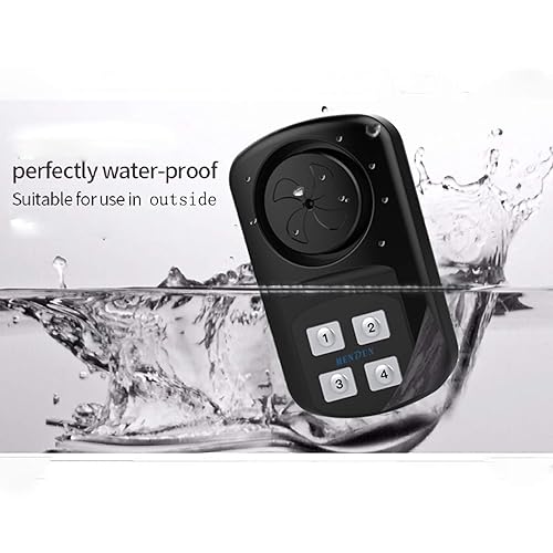 HENDUN Outdoor Door Alarm with Remote Keypad, Waterproof IP67