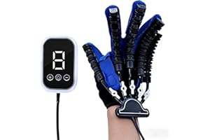 Hand Rehabilitation Robot Device, Wired Charging Equipment Robotic Hand Trainer, Hemiplegia Stroke Exercise, Targeted Finger 
