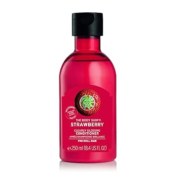 The Body Shop Strawberry Clearly Glossing Conditioner, 8.45 Fluid Ounce