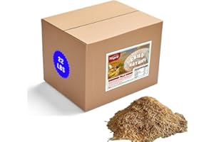 MIXYWAY Bulk Baked Kataifi Shredded Fillo Dough 22 Lbs (10 kg.) for Dubai Chocolate Bar Pistachio, Kadayif for Knafeh Pistachio Chocolate Bar Pastry s in Cardboard. Knafeh Kunafa Katafi Kunefe Kadaifi Phyllo Dough Chilled Kadafi Dubai Katifi Kanafeh (22 Lbs, Baked)