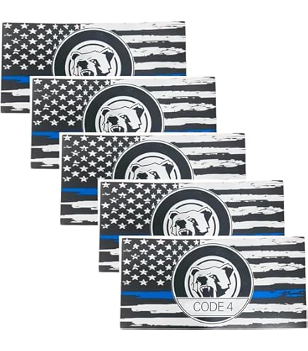 Police Mom Gifts 5X THIN BLUE LINE POLICE SKULL USA AMERICAN FLAG - Foto 8