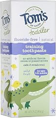 Tom's of Maine Toddlers Fluoride-Free Natural Toothpaste in Mild Fruit Gel, 1.75 Ounce