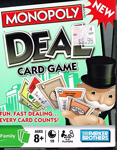 Hasbro games monopoly deal card game