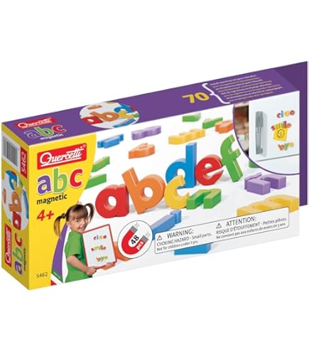 Numeri Magnetici 48 Pezzi – Set Didattico Per Bambini, Lettere E Simboli Colorati, Gioco Educativo Per Imparare A Contare