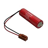 Battery fits Toshiba ER6V ER6V/3.6V ER6V36VAA PLC