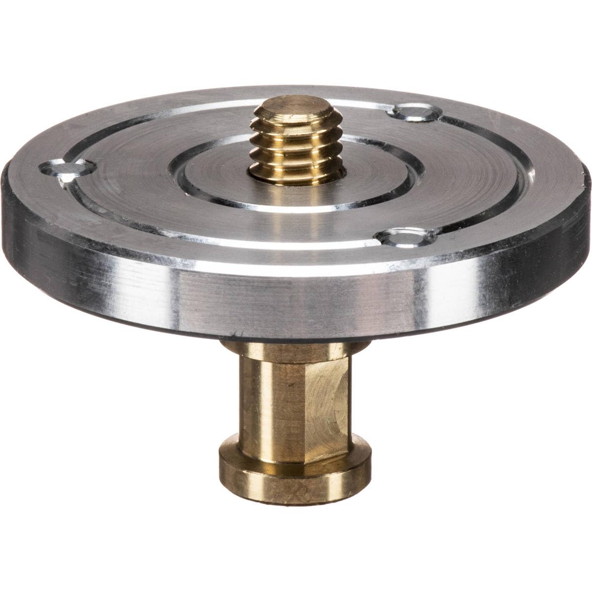 Manfrotto 208, 3/8" Tripod Head Mounting Plate with Stud for The Super Clamp