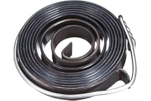 uxcell Drill Press Return Spring, Quill Spring Feed Return Coil Spring Assembly, 5Ft Long, 59 x 10 x 1.5mm