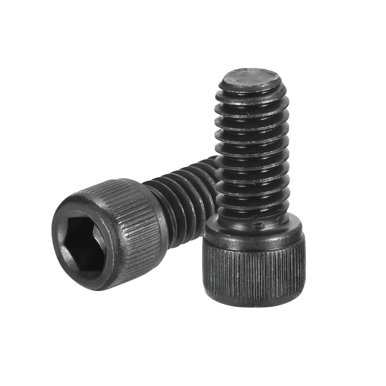 uxcell Hex Socket Bolts (5/16"-18x1/2"), Grade 12.9 Carbon Steel Hex Socket Drive Screws, Black, 20 Pcs — image 1