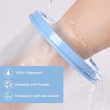 Fasola XL Leg Cast Cover Shower Protector - Non-Slip Waterproof Bag view 3