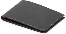 Bellroy Leather Low Down Wallet Charcoal
