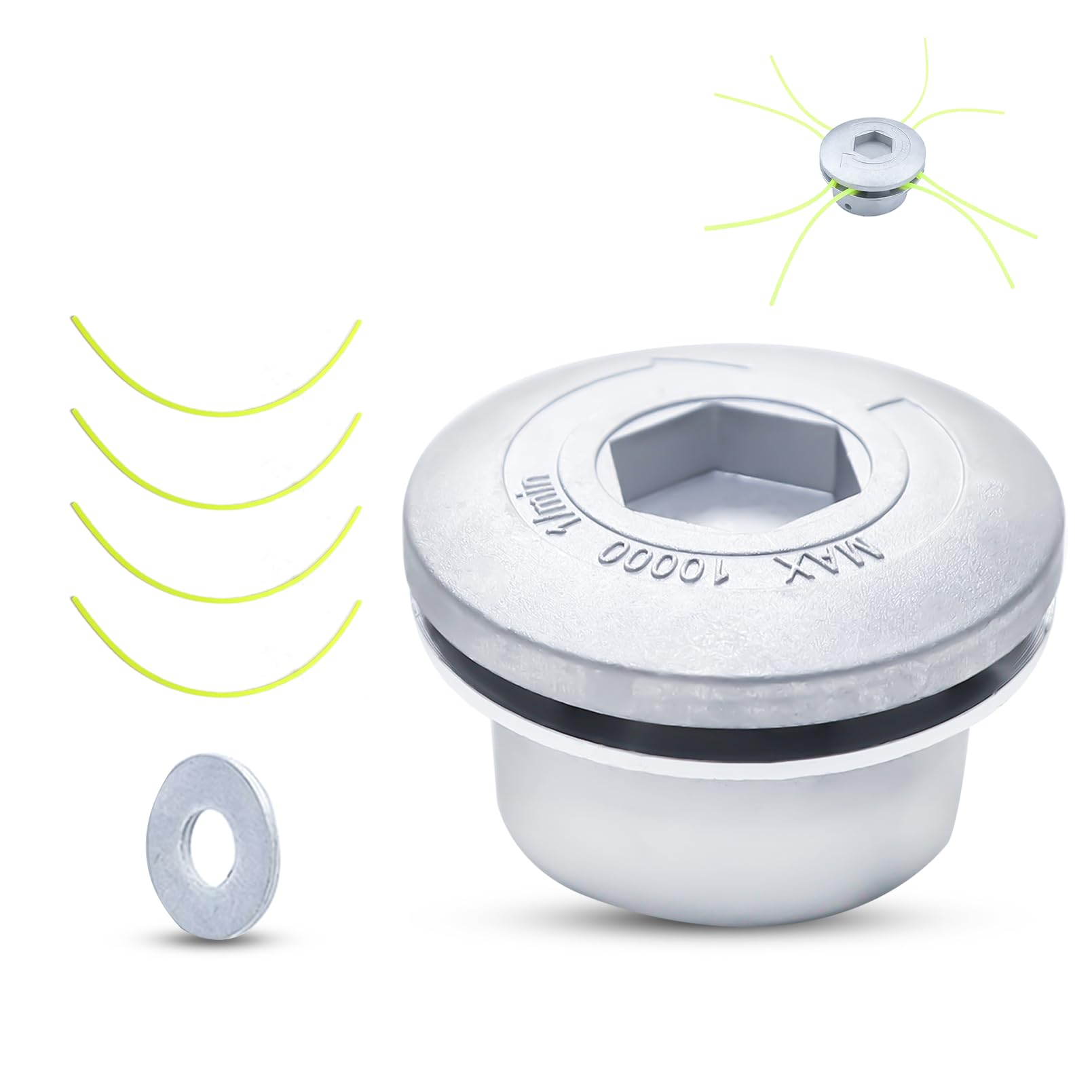 Atunee Aluminium Lawn Mower Head Brush Cutter