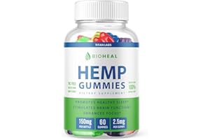 TITAN LABS Bioheal Gummies, Bioheal Gummies for Tinnitus, Bioheal Gummies 300mg, Bio Heal Gummies, Bioheal Hemp Gummies, Bioheal Gummy S, Bioheal Gummies Advanced Formula Support Supplement Gummies (60 Gummies)